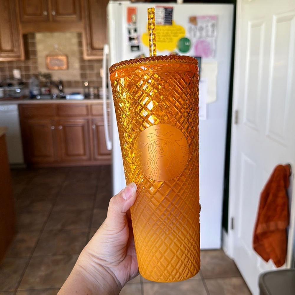 Starbucks Orange Tumbler